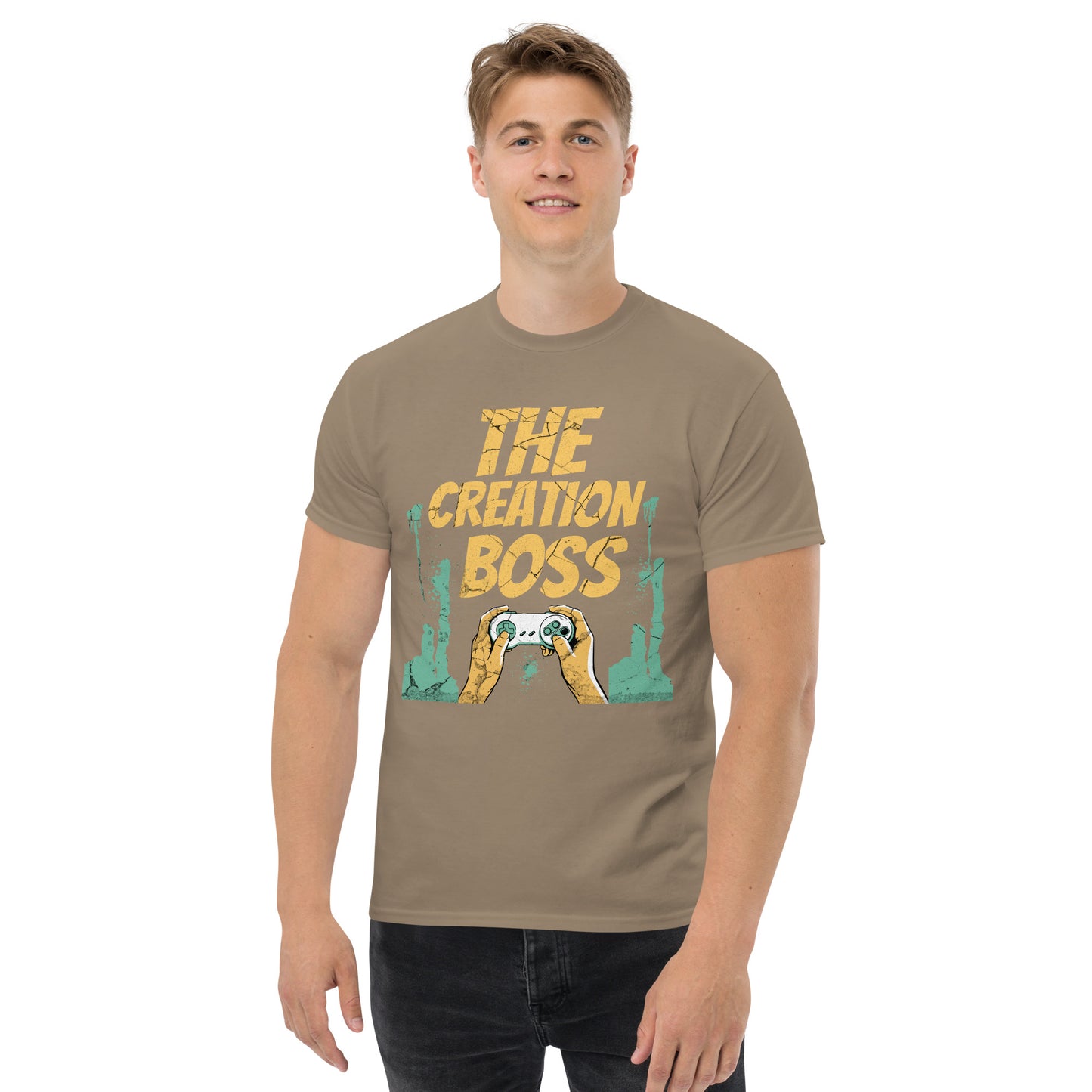 The Creation Boss Gamer Men's classic tee