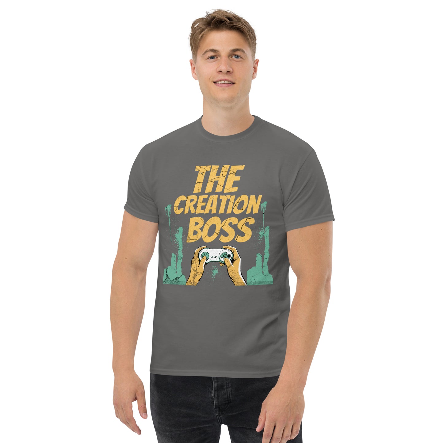 The Creation Boss Gamer Men's classic tee