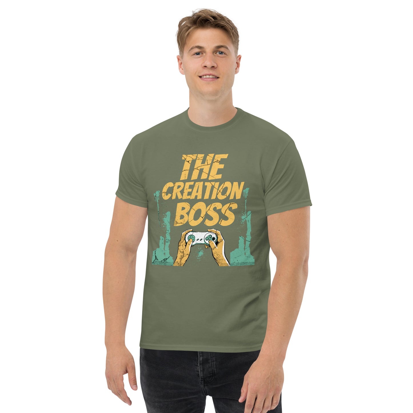 The Creation Boss Gamer Men's classic tee