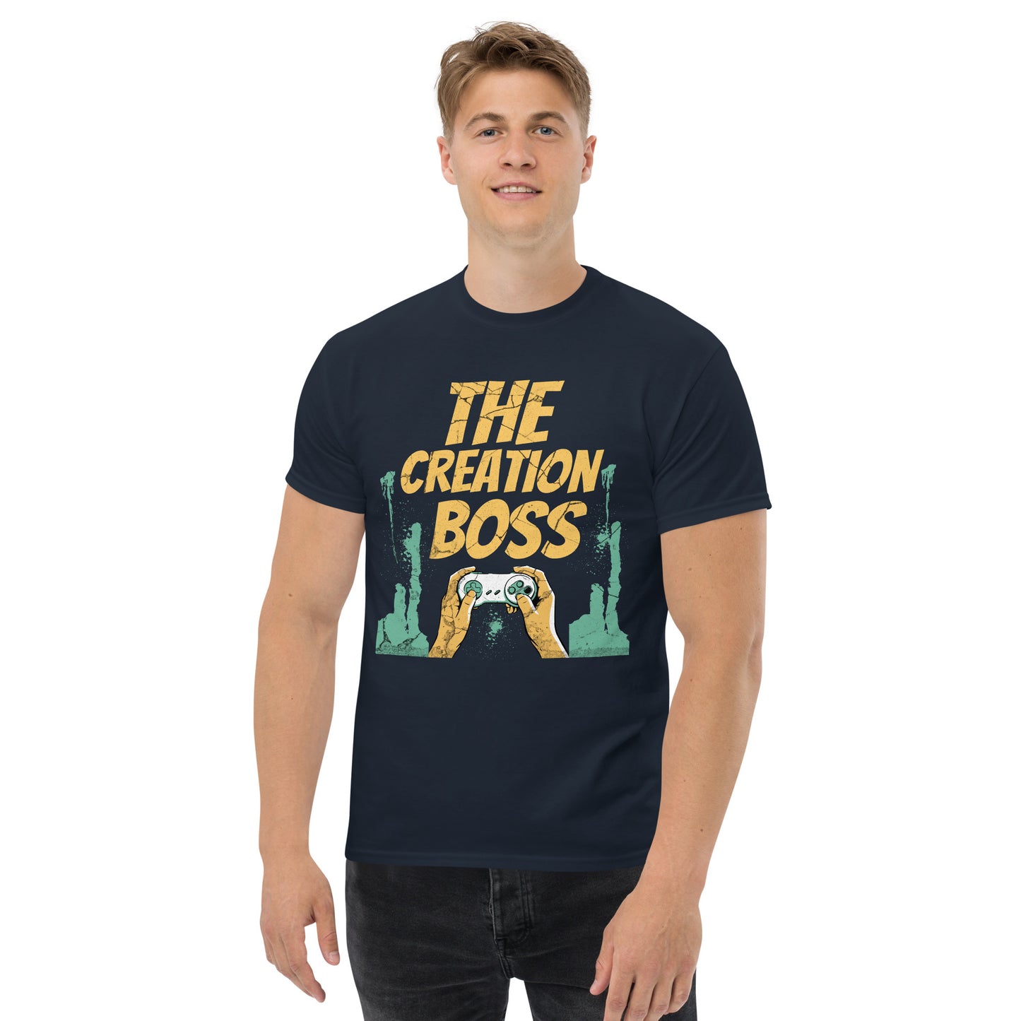 The Creation Boss Gamer Men's classic tee