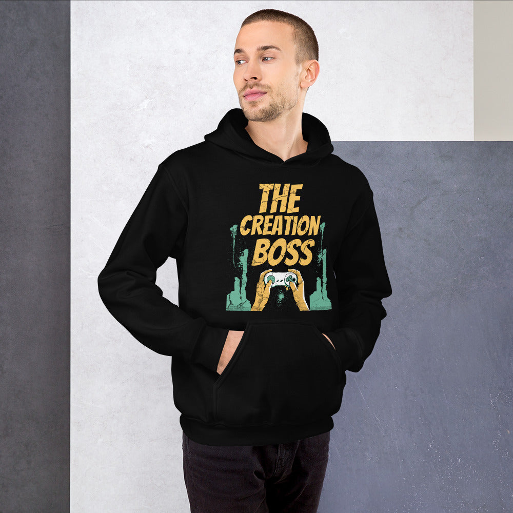 The Creation Boss Gamer Unisex Hoodie