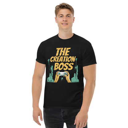 The Creation Boss Gamer Men's classic tee