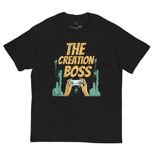 The Creation Boss Gamer Men's classic tee