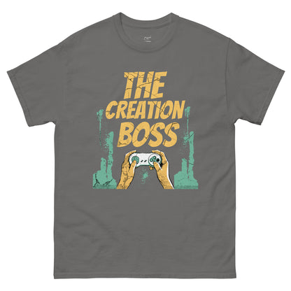 The Creation Boss Gamer Men's classic tee