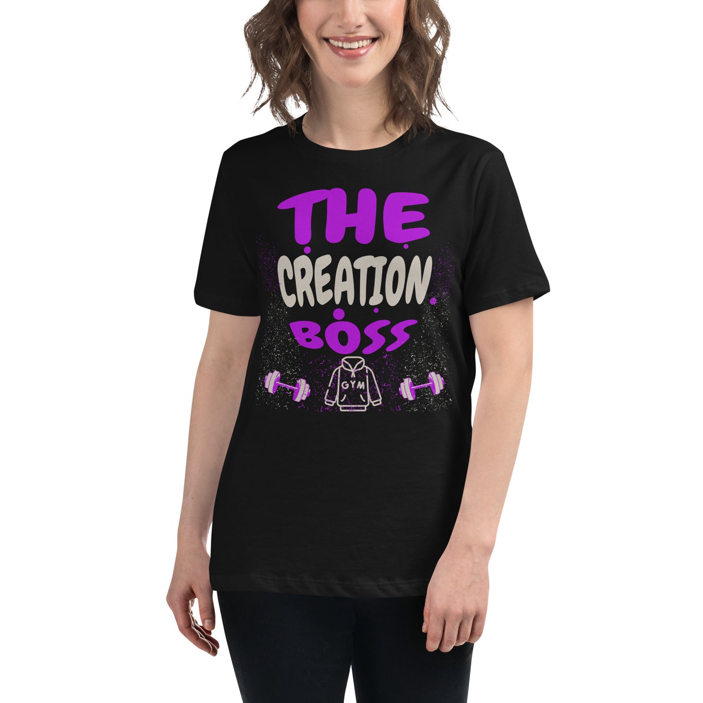The Creation Boss Gym Women's Relaxed T-Shirt