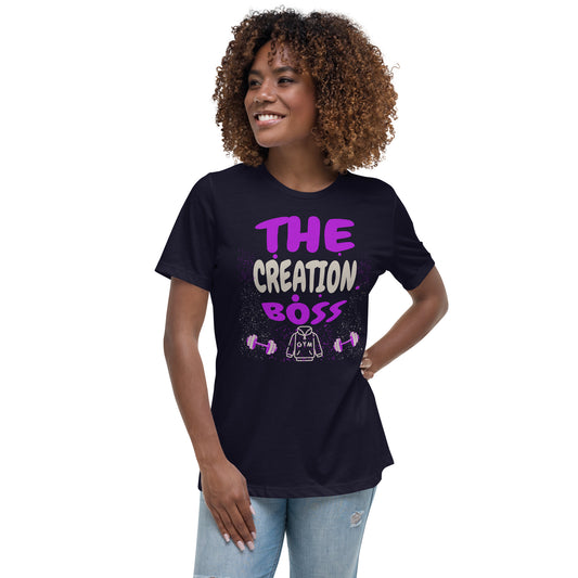 The Creation Boss Gym Women's Relaxed T-Shirt
