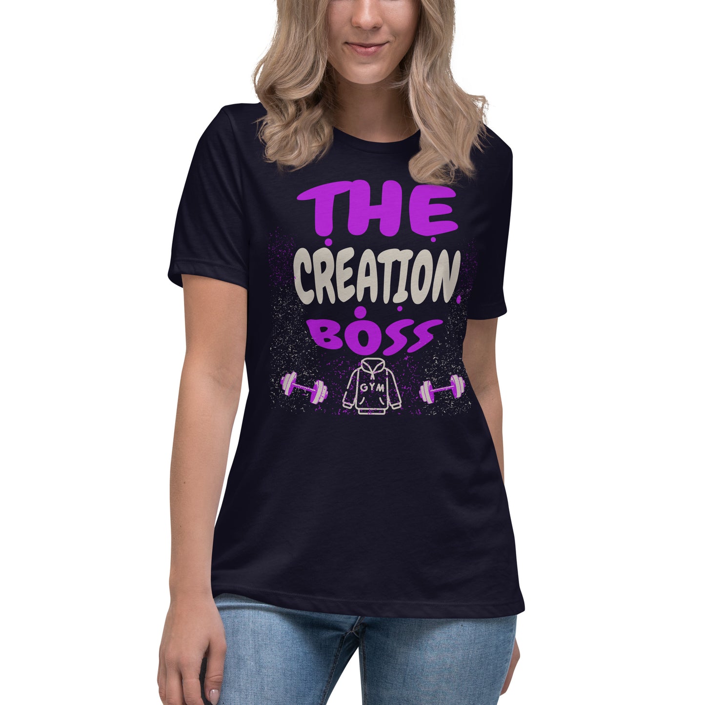 The Creation Boss Gym Women's Relaxed T-Shirt