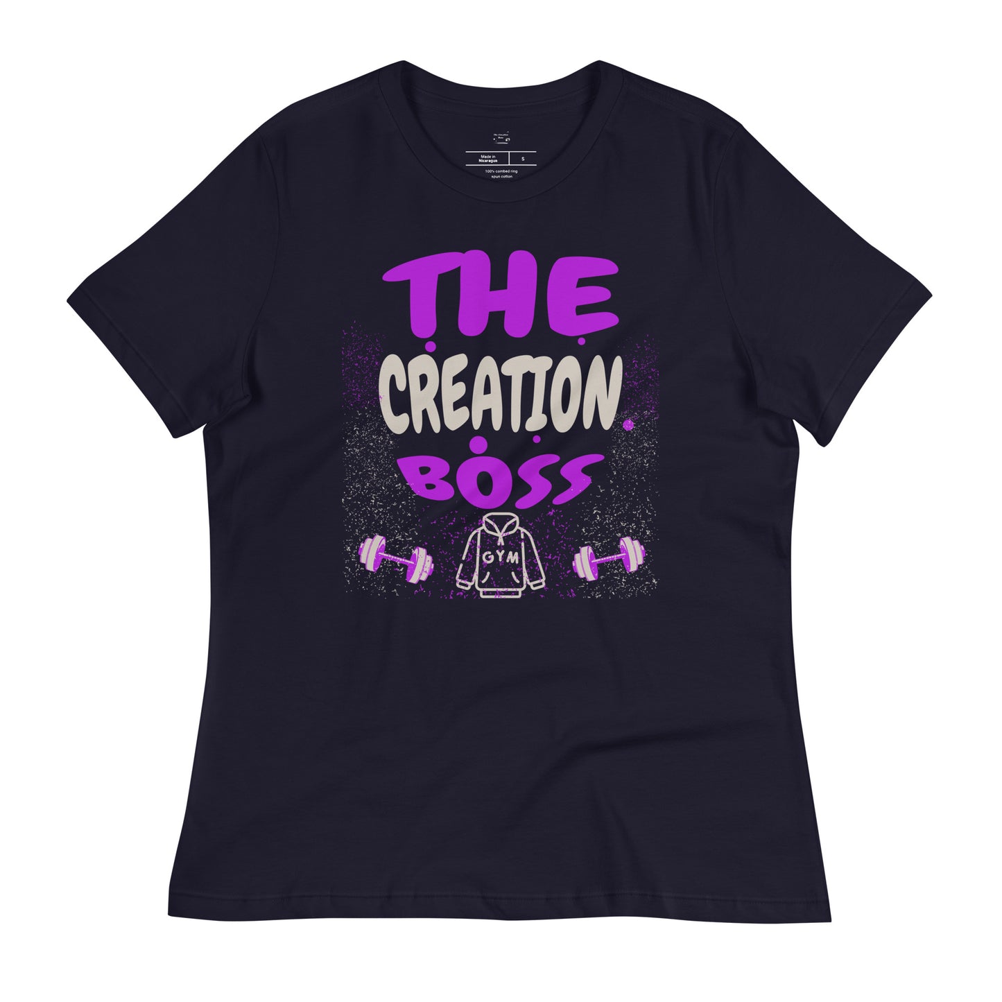 The Creation Boss Gym Women's Relaxed T-Shirt